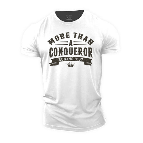 Men's More Than a Conqueror Cotton T-Shirt